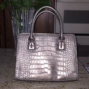 Metallic Faux 🐊 Tommy Hilfiger Bag